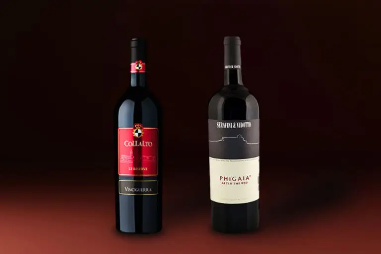 bottiglia di vino rosso
